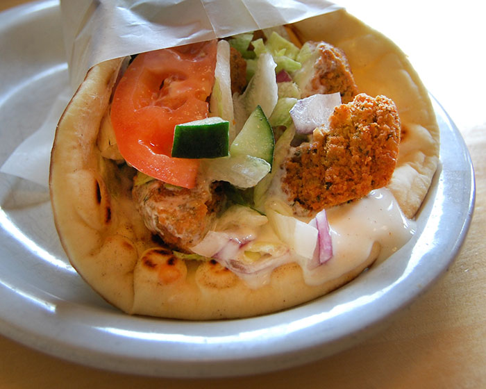 Gyro meal Cafe Athens